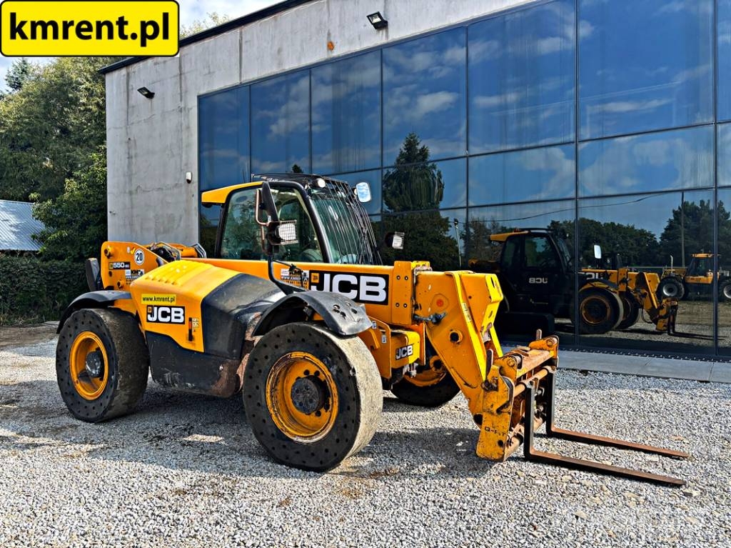 JCB 550-80 WM WASTEMASTER ŁADOWARKA TELESKOPOWA 2018R Verreikers