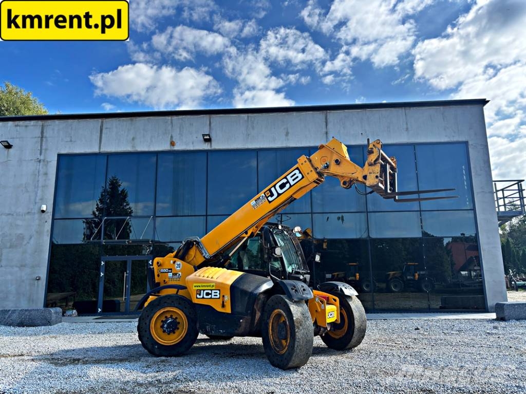 JCB 550-80 WM WASTEMASTER ŁADOWARKA TELESKOPOWA 2018R Verreikers