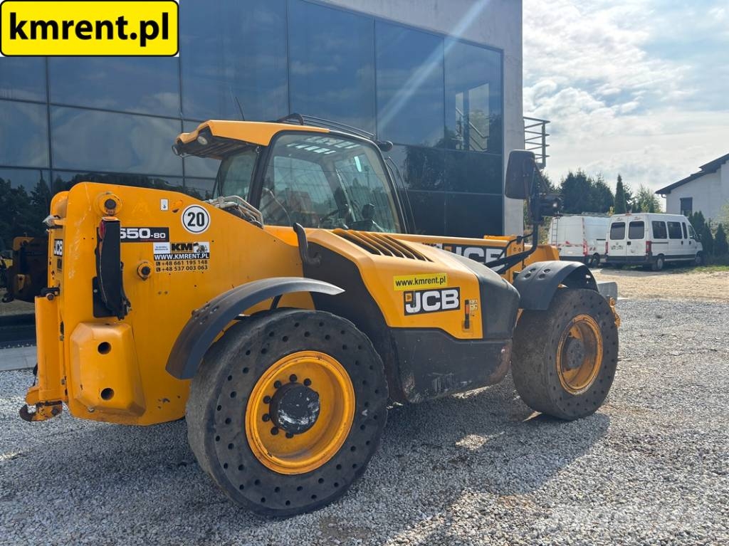 JCB 550-80 WM WASTEMASTER ŁADOWARKA TELESKOPOWA 2018R Verreikers
