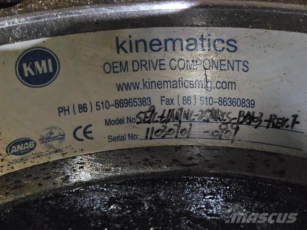  Kinematics SE9-Slewing drives/Schwenktriebe/Zwenka Chasís