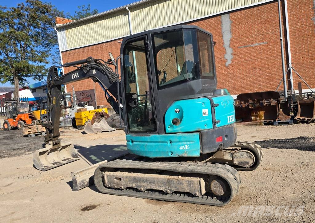IHI MINI EXCAVADORA CADENA IHI 45V4 حفارات صغيرة أقل من 7 طن (حفارات صغيرة)