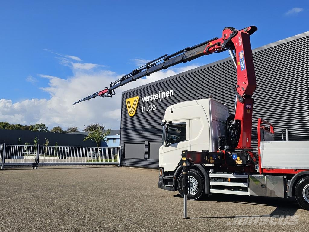 Scania G500 8x4/4 / HMF 50 tm + JIB + WINCH Smagās mašīnas ar celtni