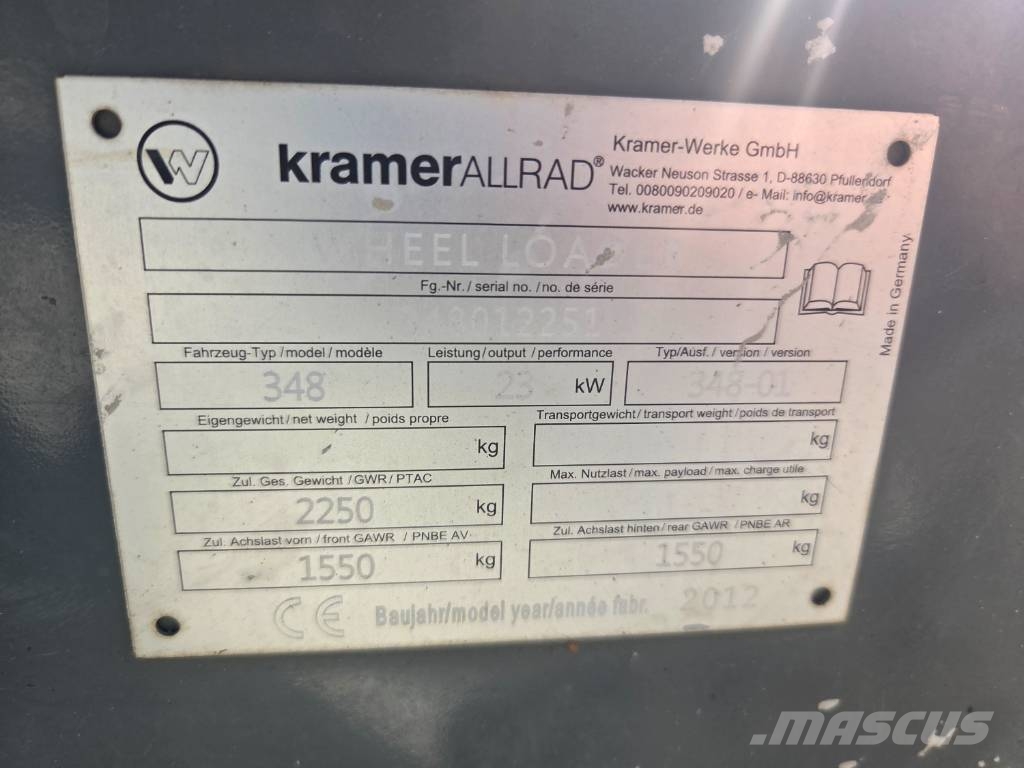 Kramer Allrad 350 Cargadoras multifunción