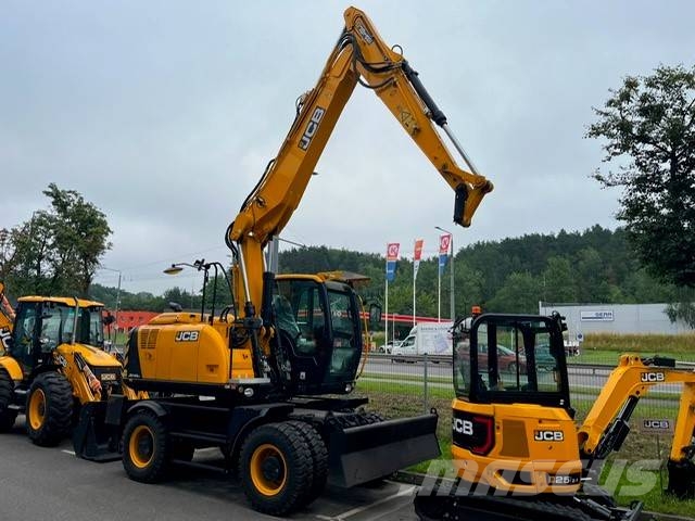 JCB JS 145W TAB Excavadoras de ruedas