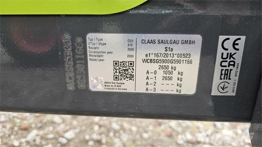 CLAAS Volto 1500 TS Rakes and tedders
