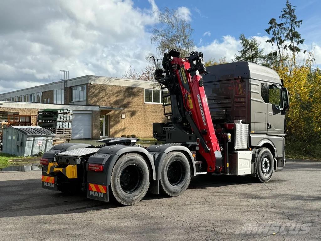 MAN TGX 26.580 MAN TGX 26.580 6x4 LANGHOLZ EPSILON TZ Camion trasporto legname