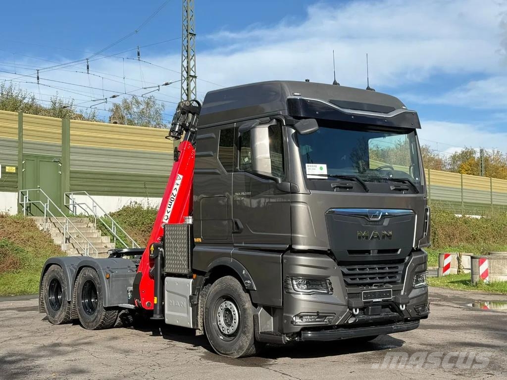 MAN TGX 26.580 MAN TGX 26.580 6x4 LANGHOLZ EPSILON TZ Camion trasporto legname