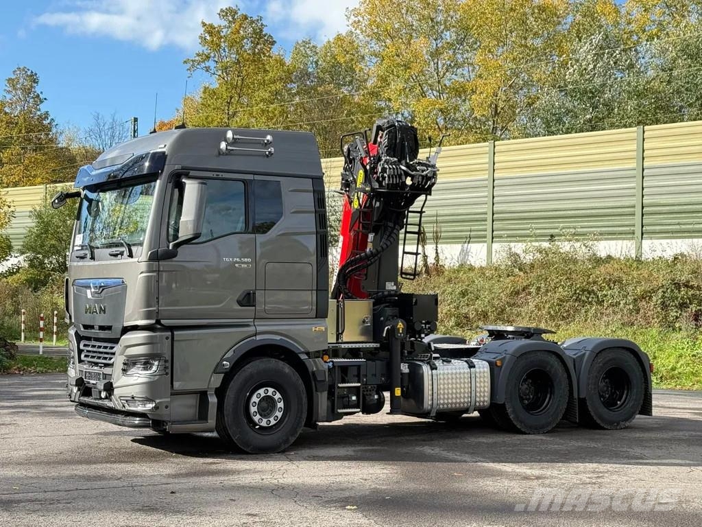 MAN TGX 26.580 MAN TGX 26.580 6x4 LANGHOLZ EPSILON TZ Camion trasporto legname