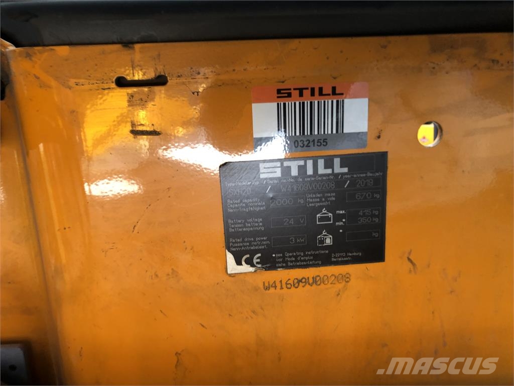 Still SXH 20 Pedestrian stacker
