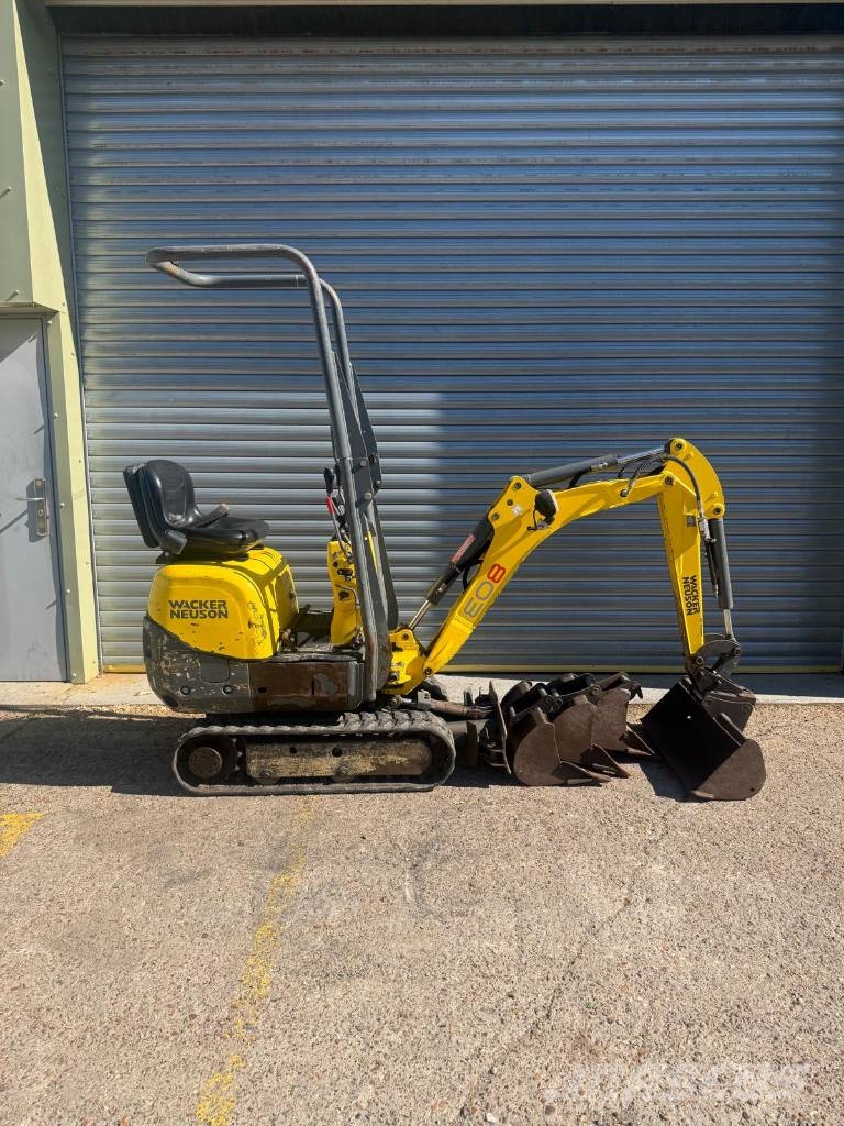Wacker Neuson E08-1 Micro digger / Excavator -2019-Narrow access 小型挖掘机
