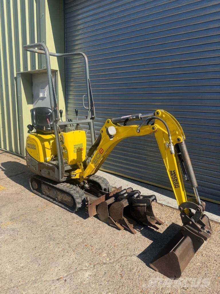 Wacker Neuson E08-1 Micro digger / Excavator -2019-Narrow access 小型挖掘机