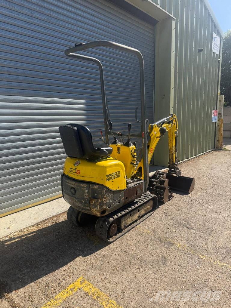Wacker Neuson E08-1 Micro digger / Excavator -2019-Narrow access 小型挖掘机