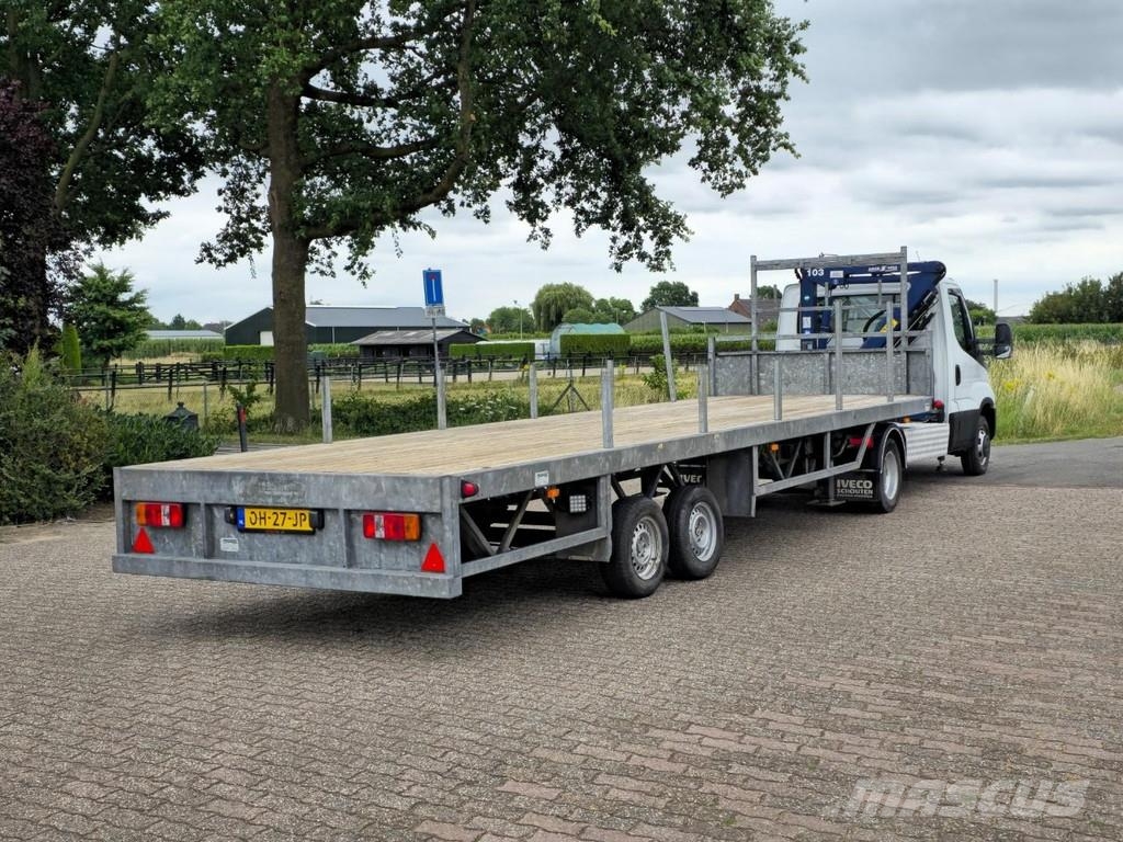 Iveco 40C17 BE-COMBI!! CRANE AMCO VEBA + TRAILER!! TOP!! Andere Transporter