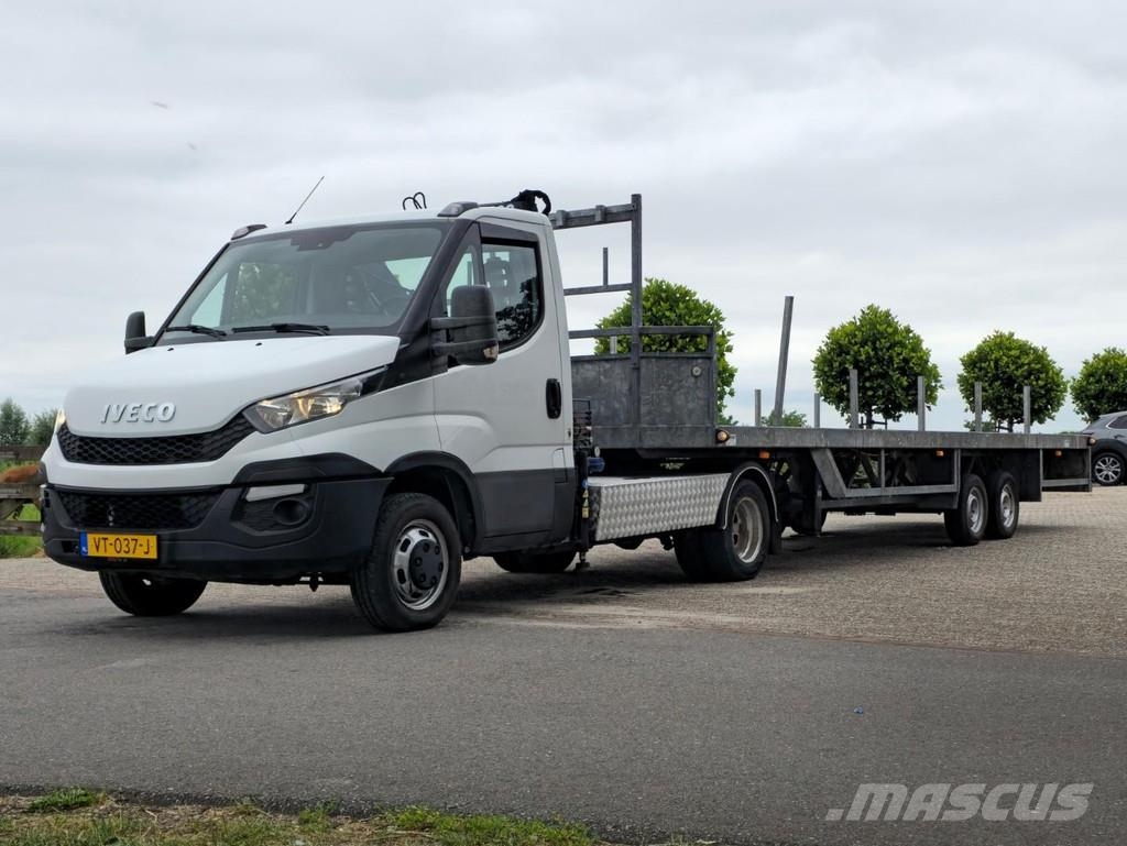 Iveco 40C17 BE-COMBI!! CRANE AMCO VEBA + TRAILER!! TOP!! Andere Transporter