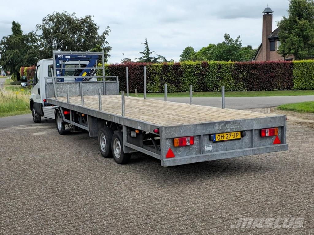 Iveco 40C17 BE-COMBI!! CRANE AMCO VEBA + TRAILER!! TOP!! Andere Transporter