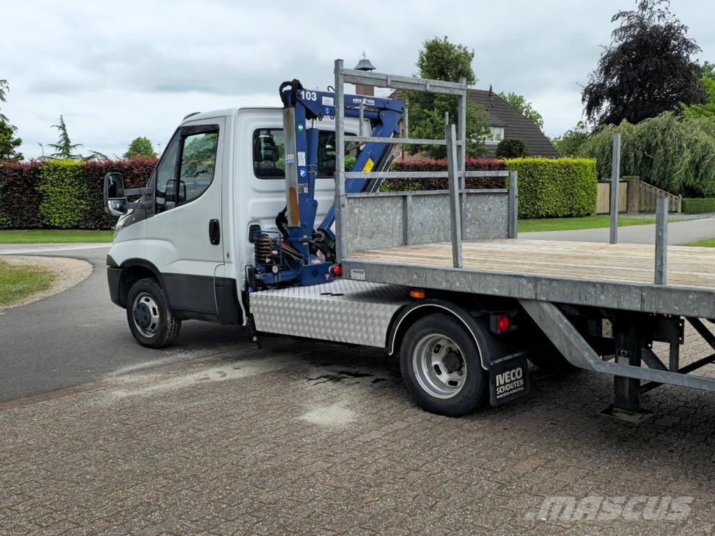 Iveco 40C17 BE-COMBI!! CRANE AMCO VEBA + TRAILER!! TOP!! Andere Transporter