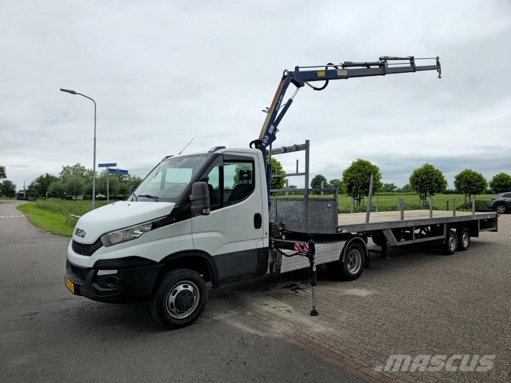 Iveco 40C17 BE-COMBI!! CRANE AMCO VEBA + TRAILER!! TOP!! Andere Transporter