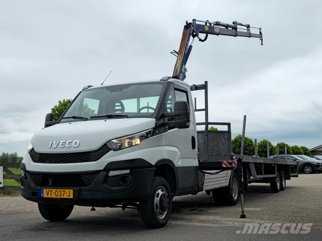 Iveco 40C17 BE-COMBI!! CRANE AMCO VEBA + TRAILER!! TOP!! Andere Transporter