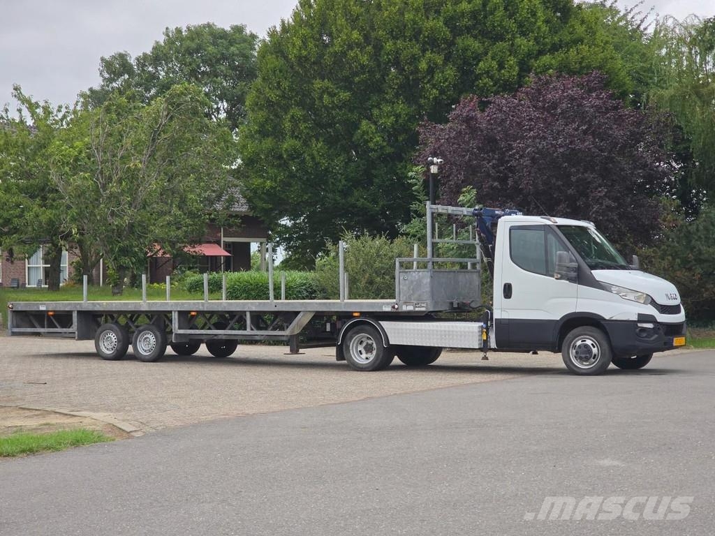 Iveco 40C17 BE-COMBI!! CRANE AMCO VEBA + TRAILER!! TOP!! Andere Transporter