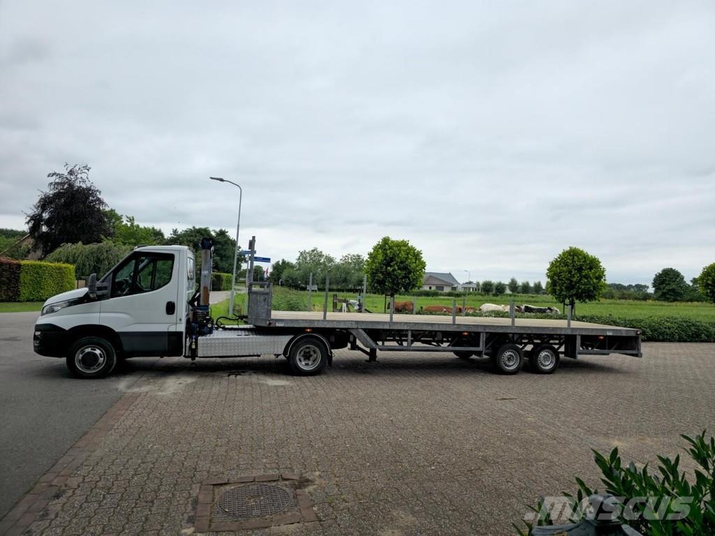 Iveco 40C17 BE-COMBI!! CRANE AMCO VEBA + TRAILER!! TOP!! Andere Transporter