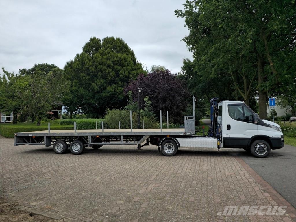 Iveco 40C17 BE-COMBI!! CRANE AMCO VEBA + TRAILER!! TOP!! Andere Transporter