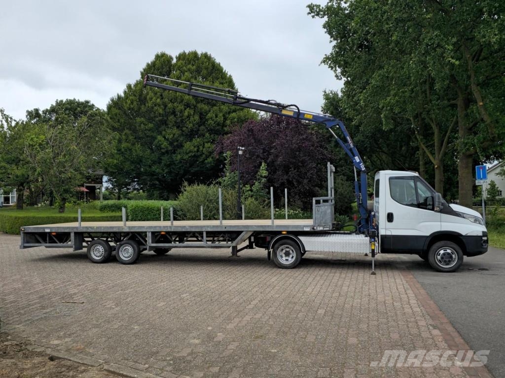 Iveco 40C17 BE-COMBI!! CRANE AMCO VEBA + TRAILER!! TOP!! Andere Transporter