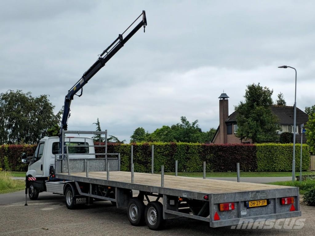 Iveco 40C17 BE-COMBI!! CRANE AMCO VEBA + TRAILER!! TOP!! Andere Transporter