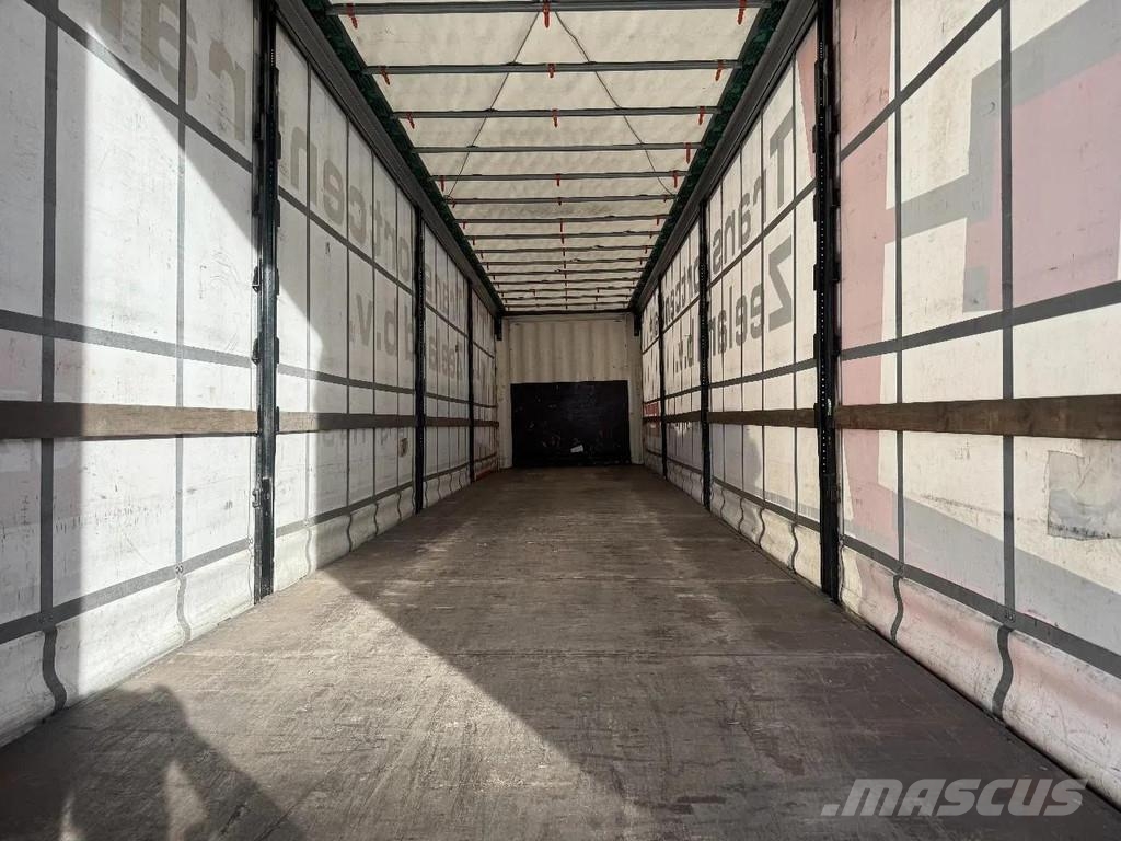 Krone SD 3 AXLE - SLIDING ROOF - DUM BRAKES - TÜV 08-202 Poluprikolice sa ceradom