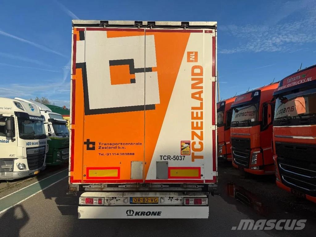 Krone SD 3 AXLE - SLIDING ROOF - DUM BRAKES - TÜV 08-202 Poluprikolice sa ceradom