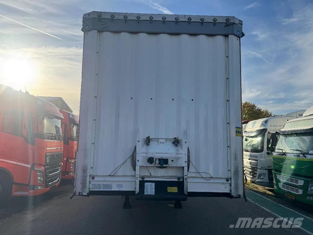 Krone SD 3 AXLE - SLIDING ROOF - DUM BRAKES - TÜV 08-202 Poluprikolice sa ceradom