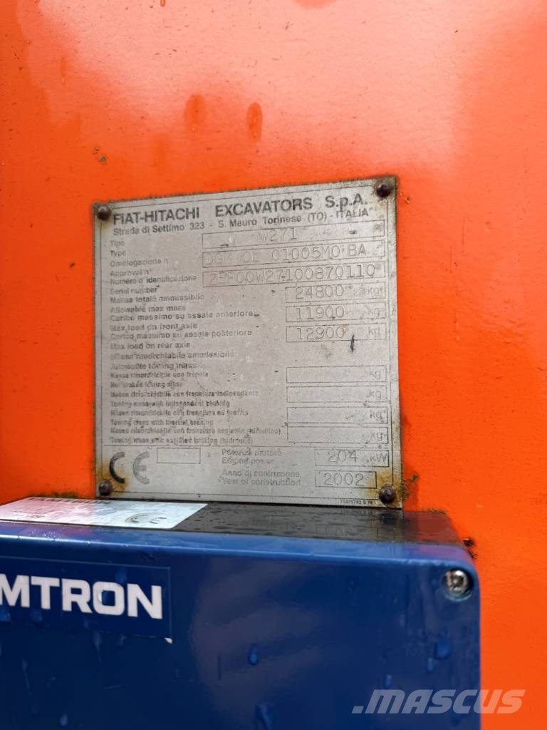 Fiat-Hitachi W 270 Evolution Hjullastere