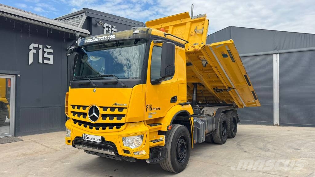 Mercedes-Benz AROCS 2643 6X4 bordmatic meiller tipper Bañeras basculantes usadas