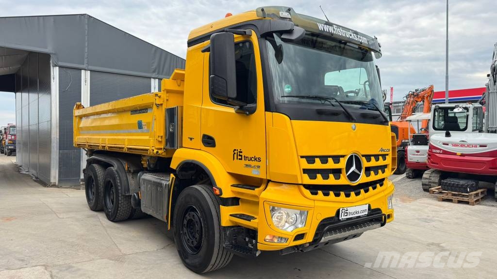 Mercedes-Benz AROCS 2643 6X4 bordmatic meiller tipper Bañeras basculantes usadas
