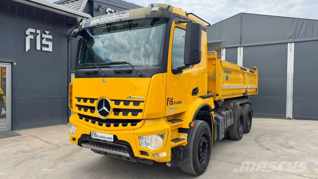Mercedes-Benz AROCS 2643 6X4 bordmatic meiller tipper Bañeras basculantes usadas