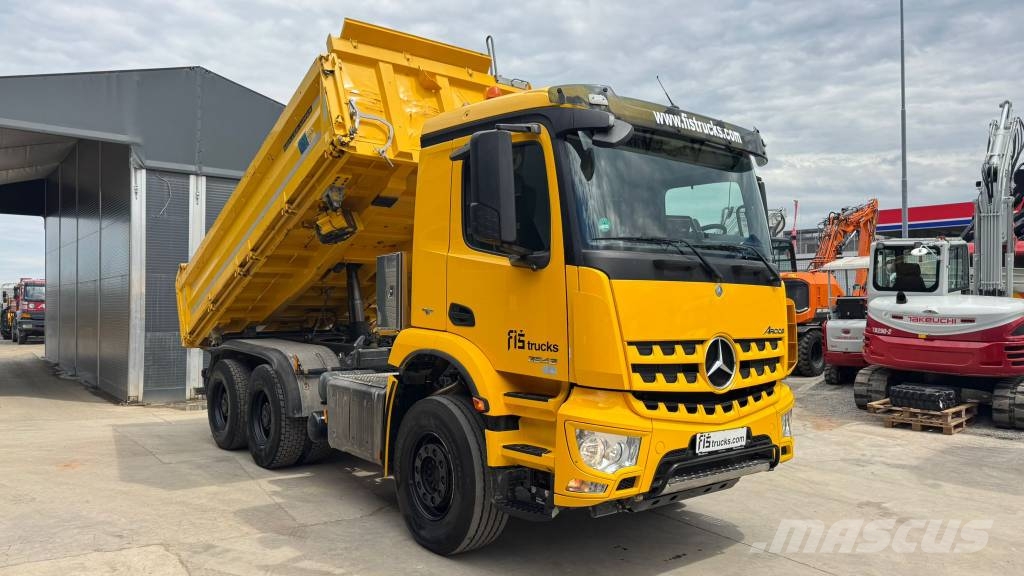 Mercedes-Benz AROCS 2643 6X4 bordmatic meiller tipper Bañeras basculantes usadas