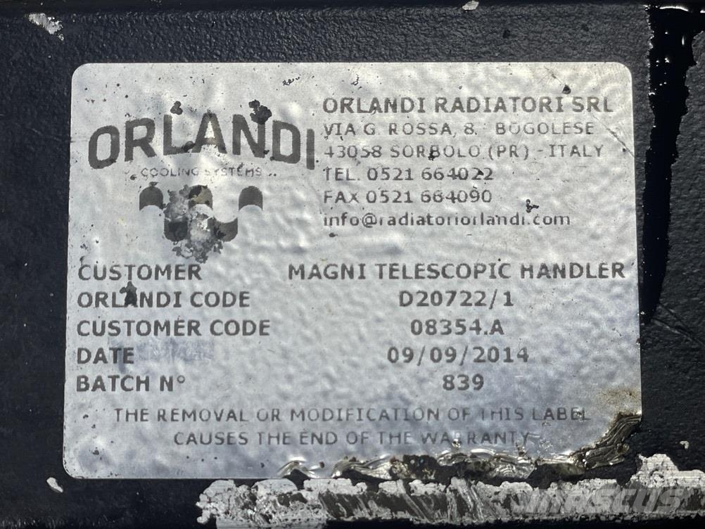 Magni RTH5.30-Orlandi TSE D20722/1-Oil cooler/Ölkühler Hydraulics