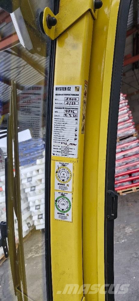 Hyster H2.5XT LPG heftrucks