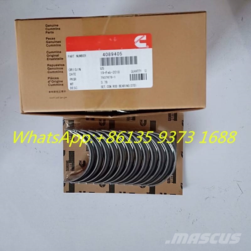 Cummins QSX15 Engine Main Bearing 3800298 5406110 Varikliai