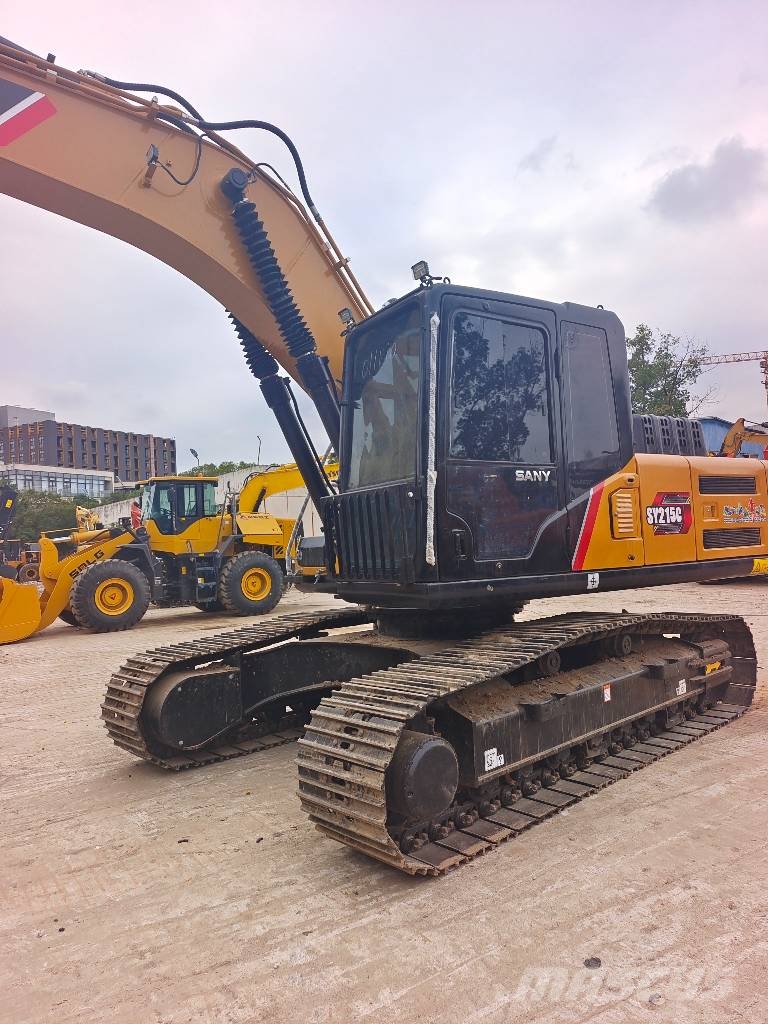 Sany 215 - Second Hand Excavator for Sale حفارات زحافة