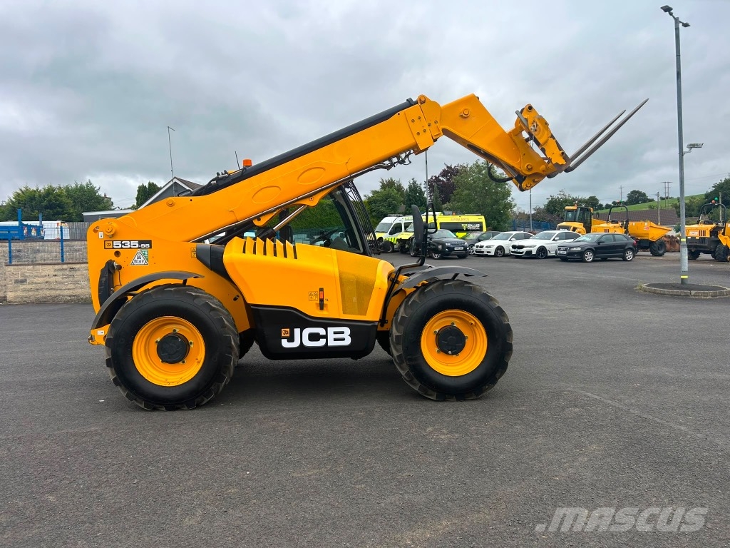 JCB 535-95 108BHP / Joystick / AC / Pick up Hitch Telescopic handlers
