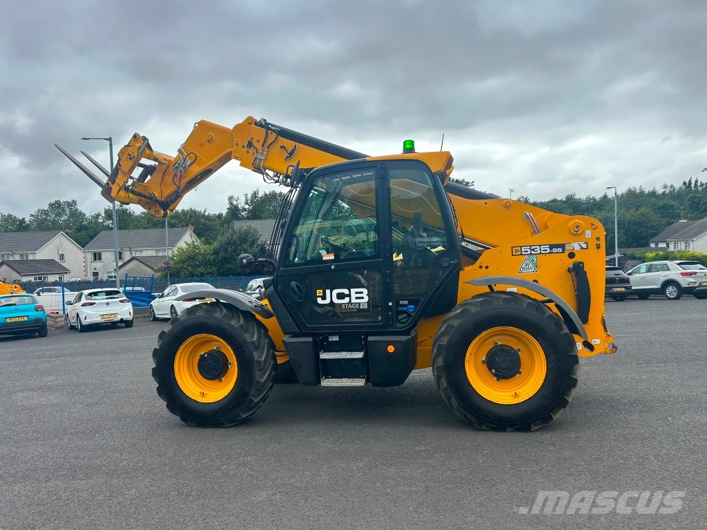 JCB 535-95 108BHP / Joystick / AC / Pick up Hitch Telescopic handlers