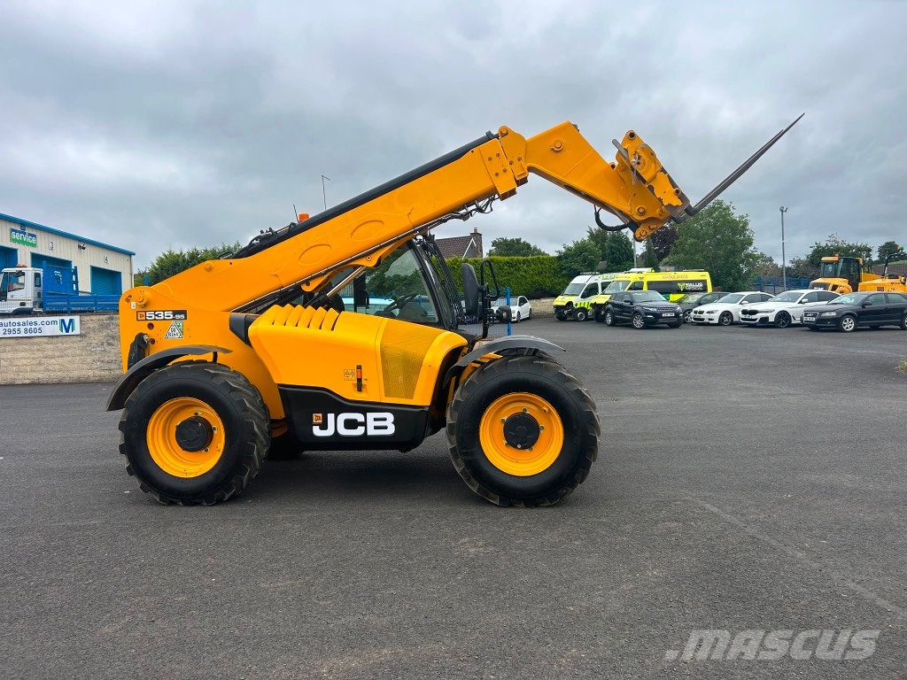 JCB 535-95 108BHP / Joystick / AC / Pick up Hitch Telescopic handlers