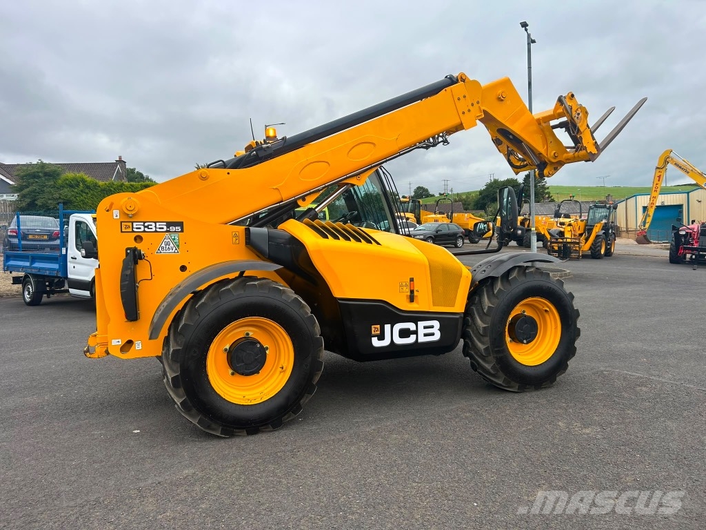 JCB 535-95 108BHP / Joystick / AC / Pick up Hitch Telescopic handlers