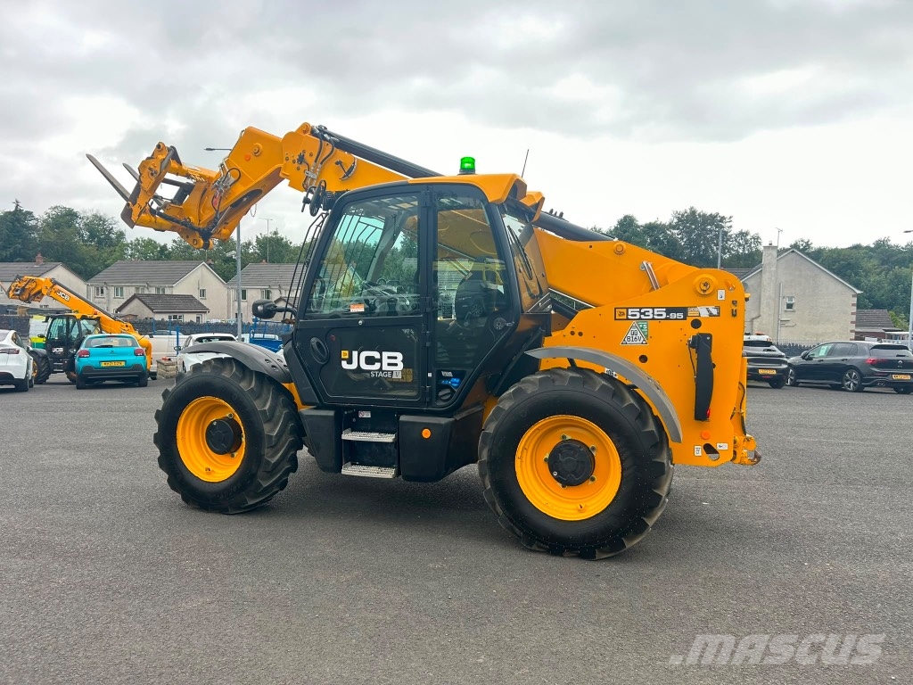 JCB 535-95 108BHP / Joystick / AC / Pick up Hitch Telescopic handlers