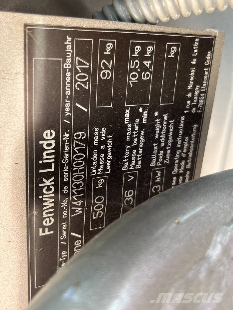 Linde CITI T05 /130/ V-3791 OB شاحنات مناولة ذاتية الدفع