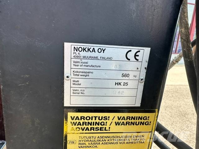 Nokka 25L / MV651 Taladoras apiladoras