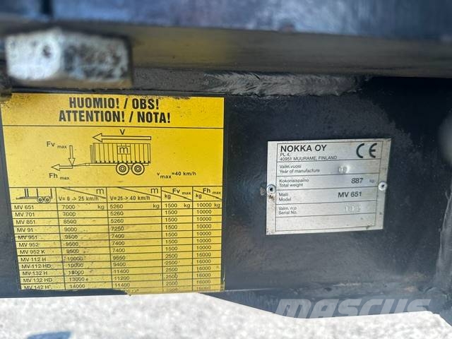 Nokka 25L / MV651 Taladoras apiladoras