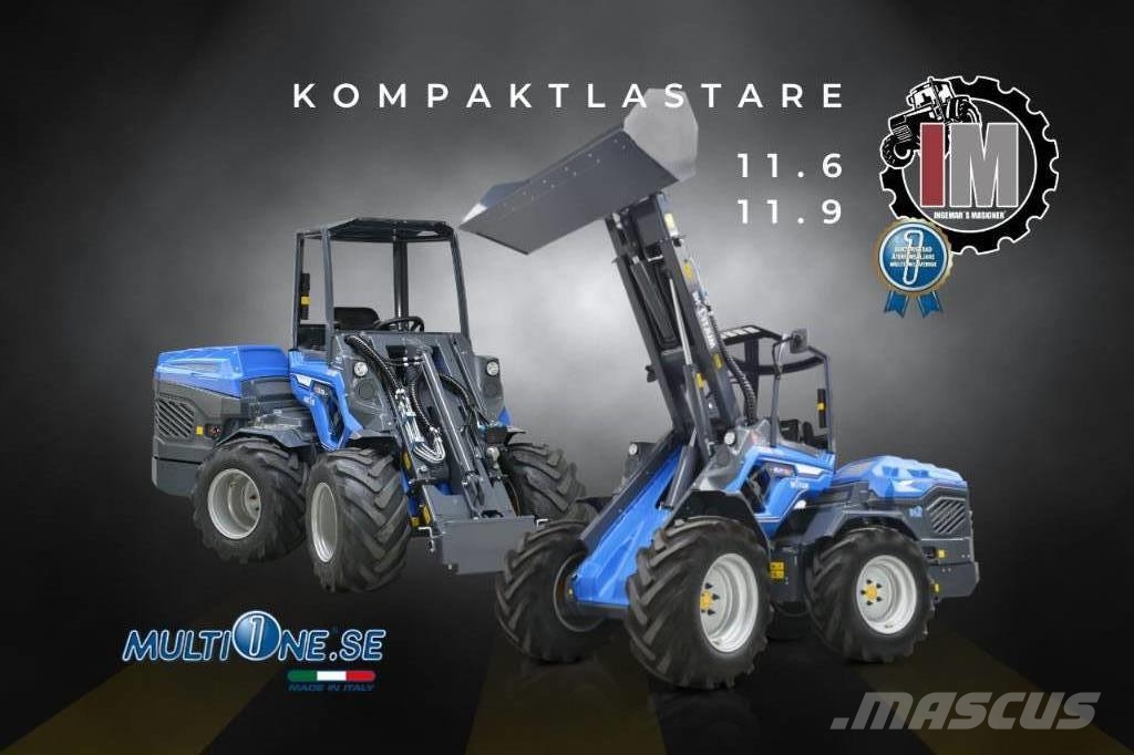 Multione 11-serien 11.6K & 11.9K Skid steer loaders