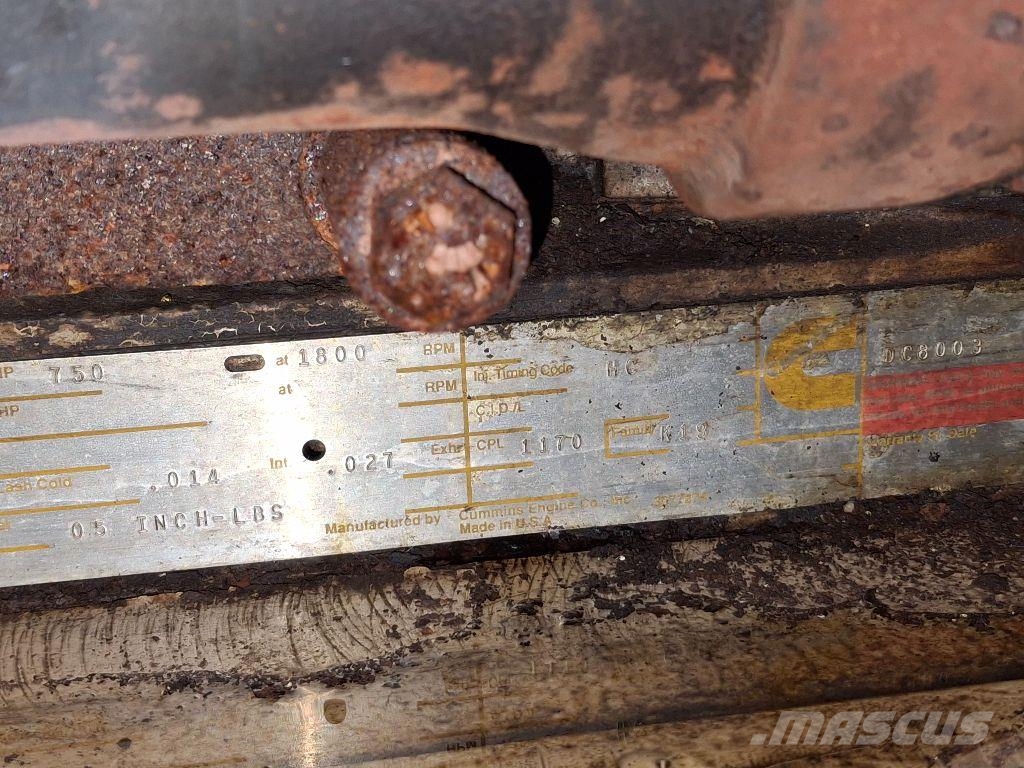 Cummins KTTA19G2 Дизельные генераторы