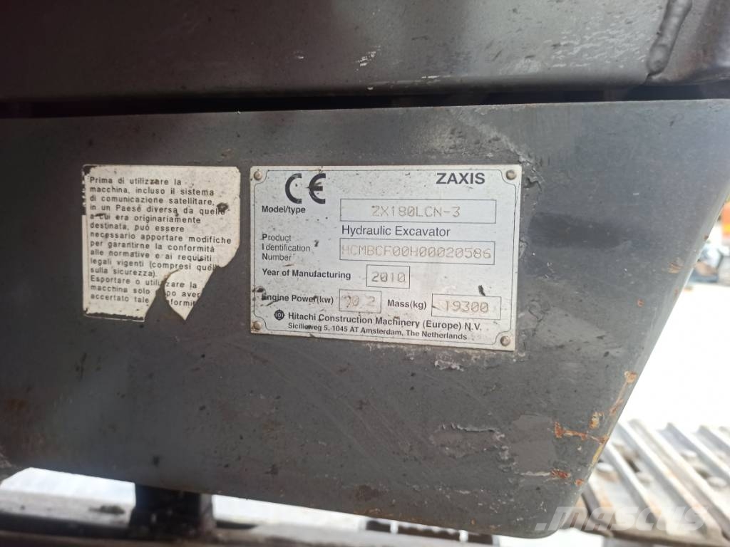Hitachi ZX180LCNT-3 Escavatori cingolati
